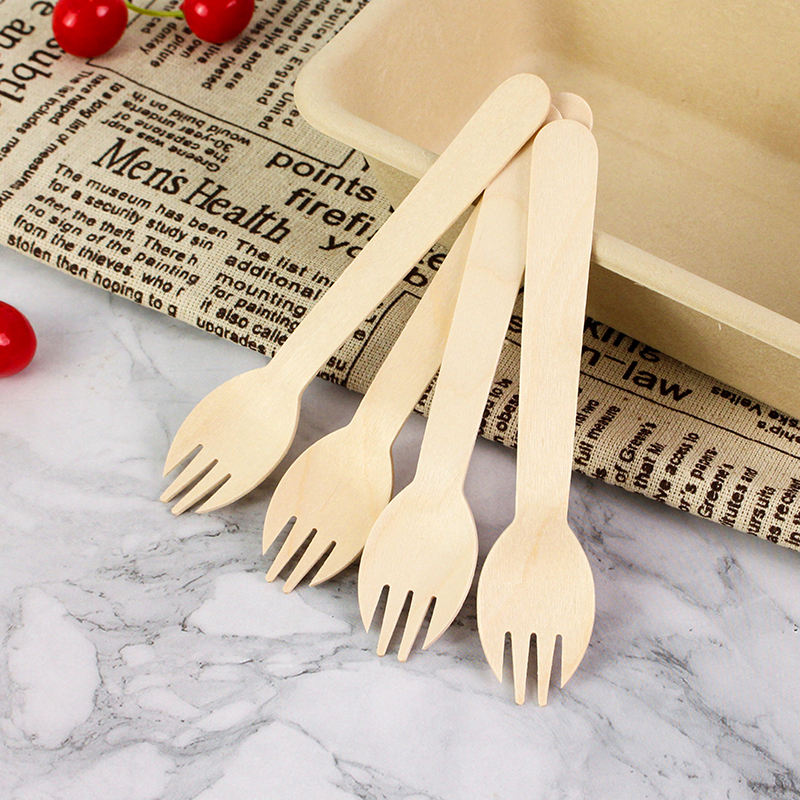 160mm Eco-Friendly Wooden Spork