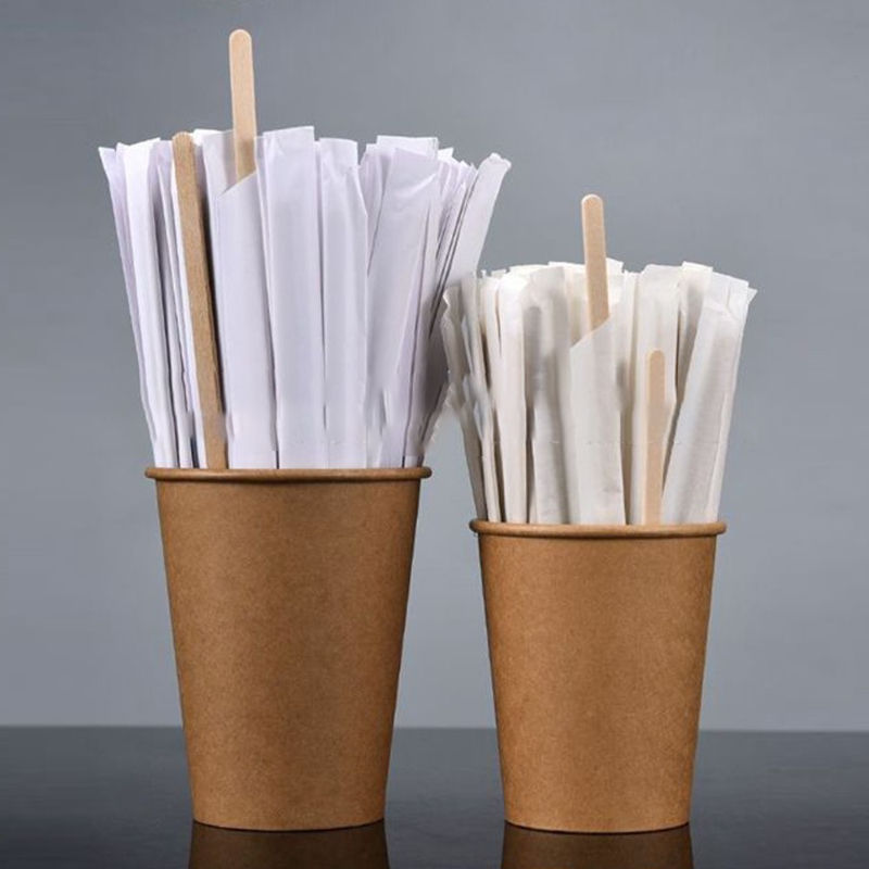 Eco-Friendly Wooden Coffee Stirrer