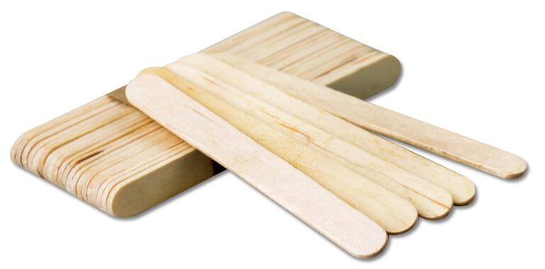 Eco-Friendly Wooden Ice Cream Sticks