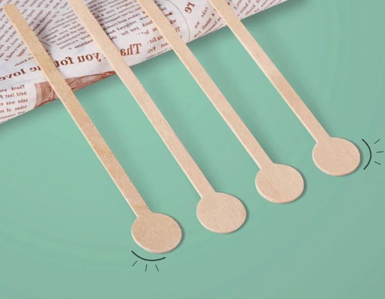 Eco-Friendly Wooden Coffee Stirrer