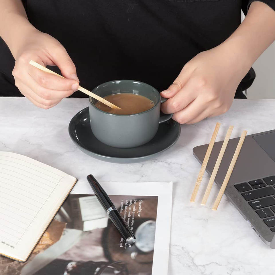 Eco-Friendly Wooden Coffee Stirrer