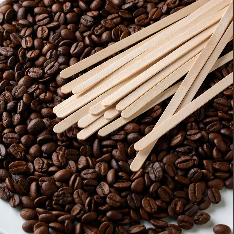 Eco-Friendly Wooden Coffee Stirrer