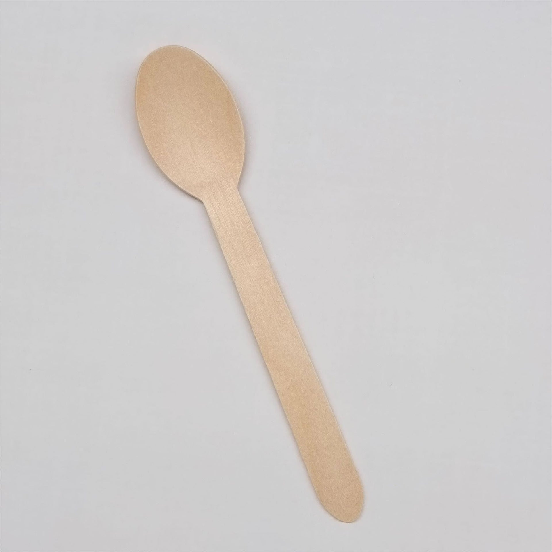 100mm Eco-Friendly Round-Head Wooden Spoon